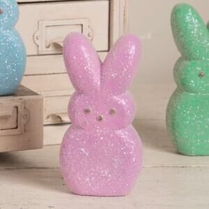 Bethany Lowe Easter Peeps Purple 6” Bunny Peep Figure New